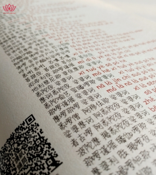 Đại Bi Chú - Sách Chép Kinh Chữ Hán 