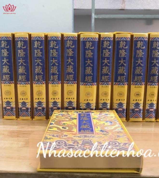 Càn Long Đại Tạng Kinh - 168 tập bản mạ đồng cao cấp