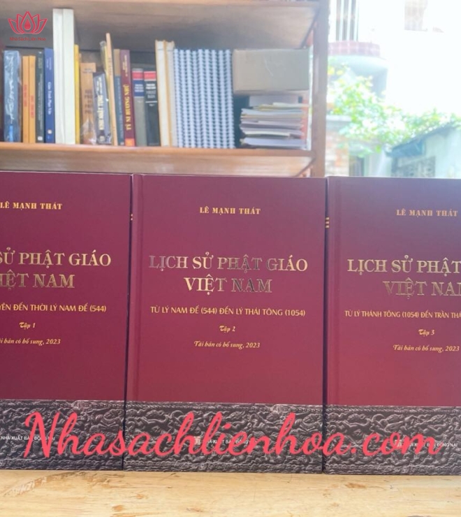 Lịch sử Phật giáo Việt Nam - Trọn bộ 3 tập (Tái bản có bổ sung 2023)
